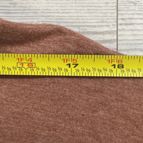 Mind Matter NWT Side Belted Wrap Dress Rose Gold Knee Length Short Sleeve Medium - Picture 13 of 16